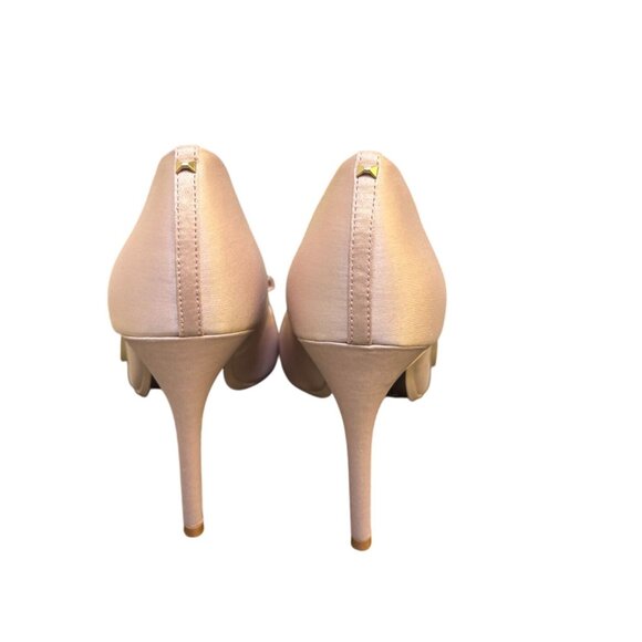 Ted Baker Satin Bow Pointed Toe Heels Pink 9 - Picture 4 of 12